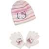 Hello Kitty törtfehér sapka szett
