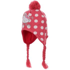 Hello Kitty pöttyös pink sapka