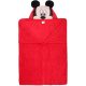 Mickey piros polár fürdőponcsó