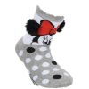 Minnie szürke zokni