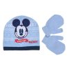 Mickey világoskék sapka-kesztyű szett