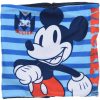 Mickey kék sapka-sál szett