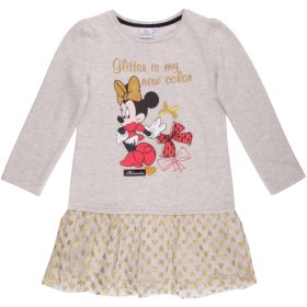 Minnie bézs tüllfodros ruha