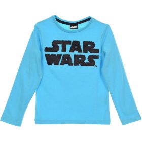 Star Wars átfordítható flitteres türkiz felső