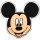 Mickey forma törölköző