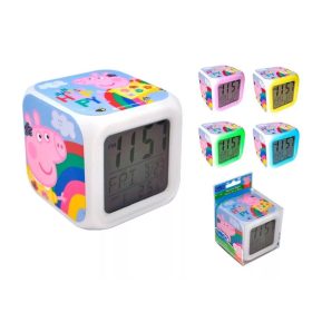 Peppa malac Rainbow digitális ébresztőóra Peppa malac Rainbow digitális ébresztőóra