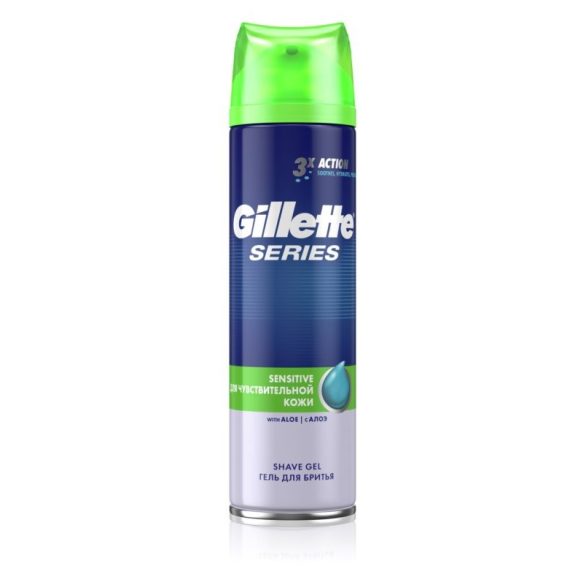 Gillette Series borotvagél -Sensitive Aloe 200ml