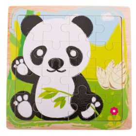 Pandás fa puzzle 12 db-os kirakós játék  Pandás fa puzzle 12 db-os kirakós játék