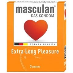 Masculan óvszer 3db- Extra Long Pleasure