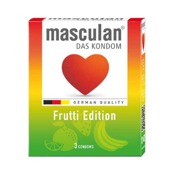 Masculan óvszer 3db- Frutti Edition