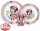 Disney Minnie Spring étkészlet, mikrózható műanyag szett, pohárral 260 ml