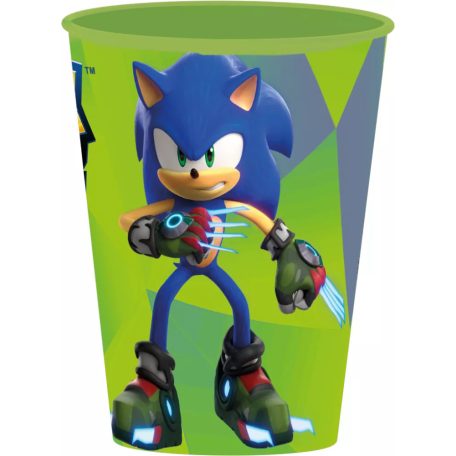 Sonic, a sündisznó Prime pohár, műanyag 260 ml