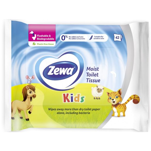 Zewa nedves wc-papír 42db – Kids