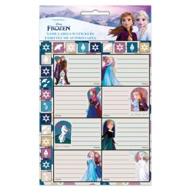 Disney Jégvarázs füzetcímke matricával 16 db-os