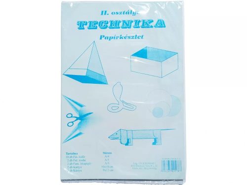 Technika papírkészlet - 2. Osztályos