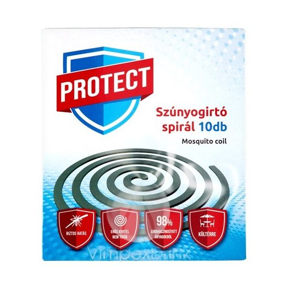 Protect Plus Szúnyogirtó Spirál 10 spirál