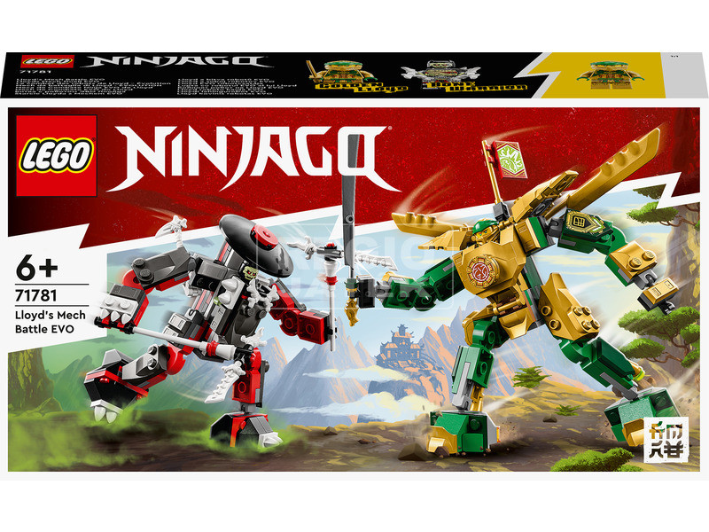 LEGO Ninjago 71781 Lloyd EVO robotcsatája