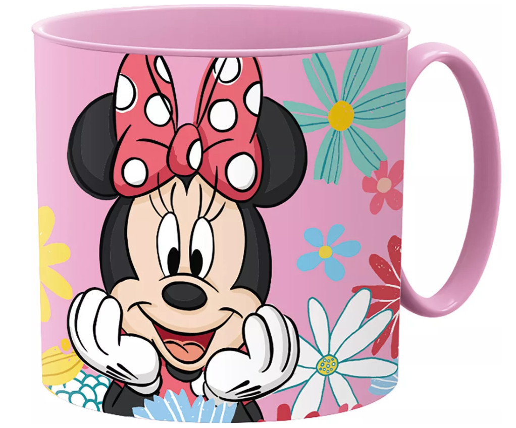 Mikrózható műanyag bögre BPA mentes - Minnie egér - 265 ml Mikrózható műanyag bögre BPA mentes - Minnie egér - 265 ml