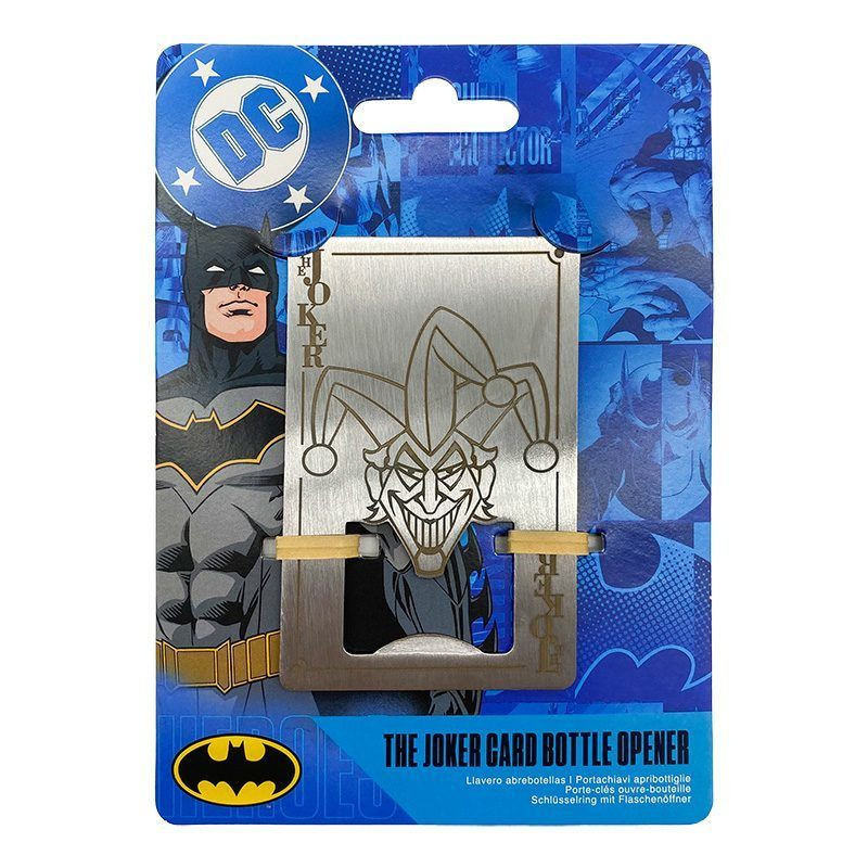 Batman/DC Comics Joker mintás játékkártya alakú palacknyitó Batman/DC Comics Joker mintás játékkártya alakú palacknyitó