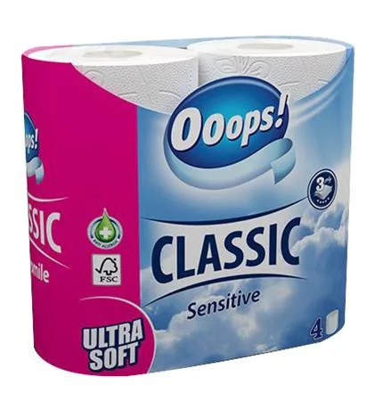 Ooops Classic wc papír 4tek-sensitive