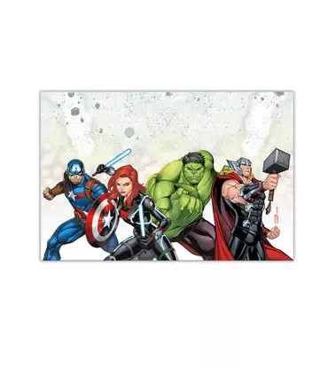 Avengers Infinity Stones, Bosszúállók műanyag asztalterítő 120x180 cm