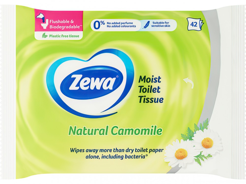 Zewa nedves wc-papír 42db – Kamilla