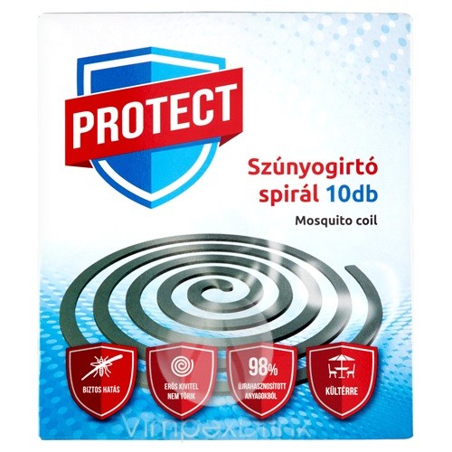 Protect Plus Szúnyogirtó Spirál 10 spirál